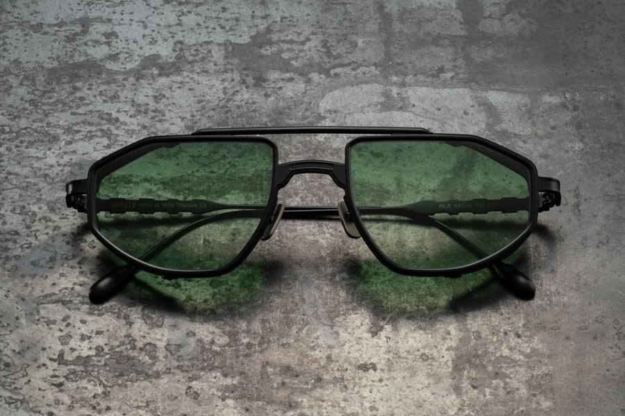 Capote Paje Unisex Güneş Gözlüğü Black Green Gradıent