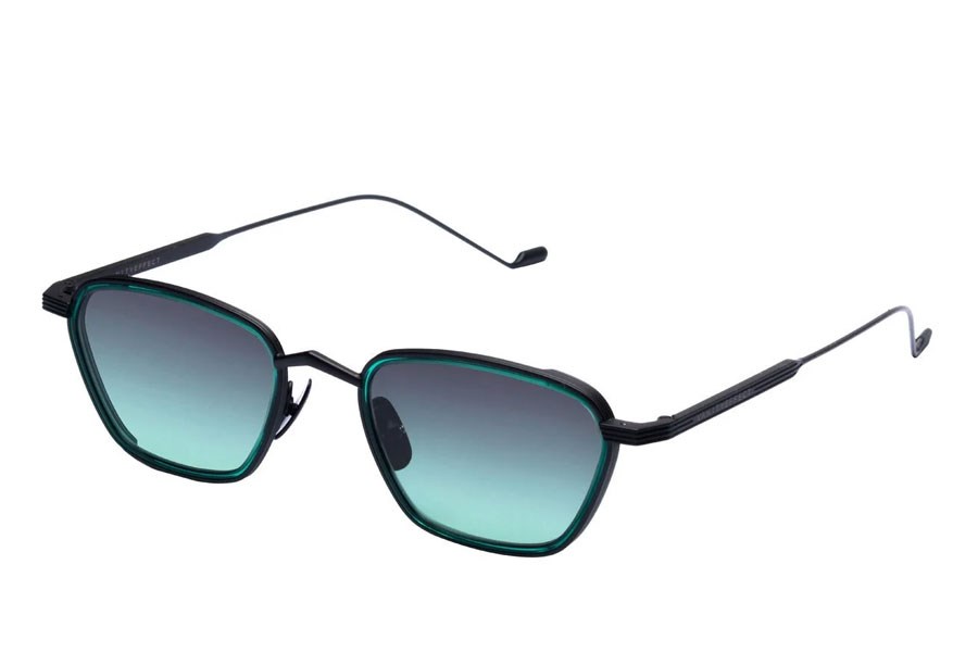 Vanity Effect Eclips Unisex Güneş Gözlüğü Matte Black/Sprıng Green