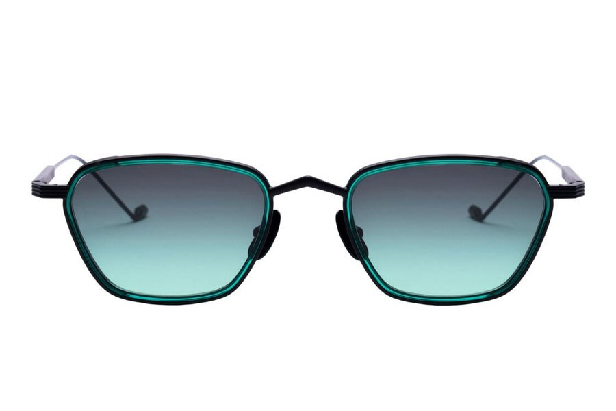 Vanity Effect Eclips Unisex Güneş Gözlüğü Matte Black/Sprıng Green