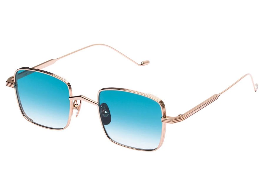 Vanity Effect Hippie Unisex Güneş Gözlüğü Shıny Rose Gold